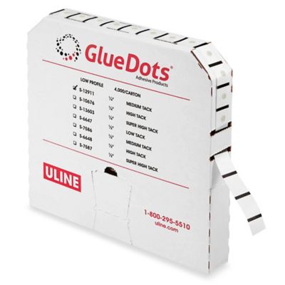 Dot Shot® Pro Low Tack/Low Profile Glue Dots S-10364 - Uline