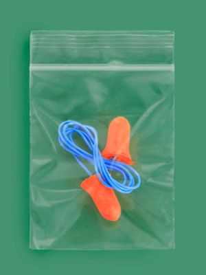 1000 Zipper Block Bags Resealable Plastic Baggies 2 x 2