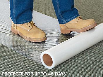 Uline Carpet Protection Tape - 48" x 200', 2.5 Mil S-12923