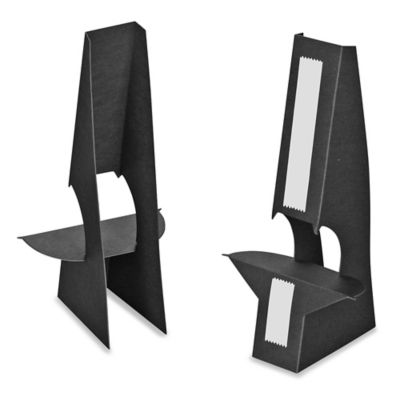 Easel Backs - 9", Double Wing, Black S-12944BL