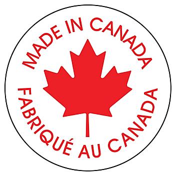 "Made in Canada" Label - 1" S-12956