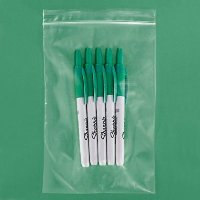 6 x 9 x 2 mil Clear Eco-Friendly Poly Ziplock Bags