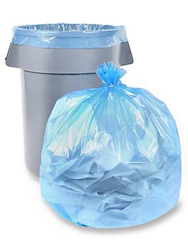 Blue Recycling Trash Liner - 40-45 Gallon S-12966