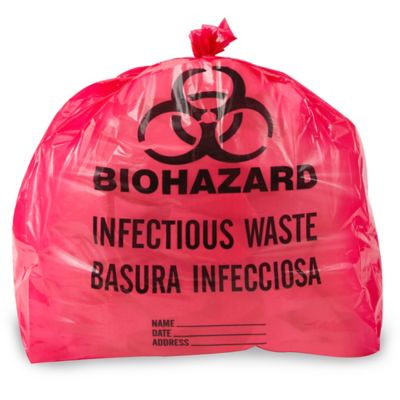 Sac poubelle pour d chets risque biologique 1 2 mil 7 10