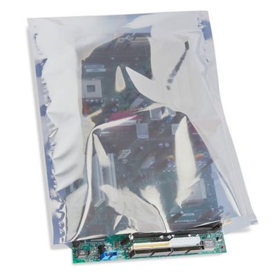 12 x 18" Open End Static Shielding Bags - No Print S-13005