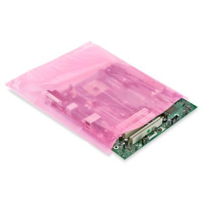 Anti-Static Bubble Bags, Pink Bubble Wrap Bags in Stock - ULINE