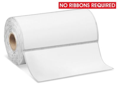 Mobile Printer Labels - 4 x 2", White S-13027W