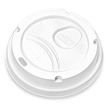 PerfecTouch&reg; Dome Lid - 8 oz, White S-13039