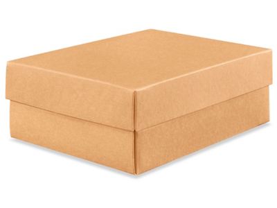 Shoe Boxes - 8 x 6 x 3", Kraft S-13062K