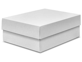 Shoe Boxes - 8 x 6 x 3", White Gloss S-13062W