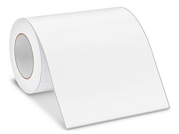 Block Out Labels - White, 8 x 10" S-13123W