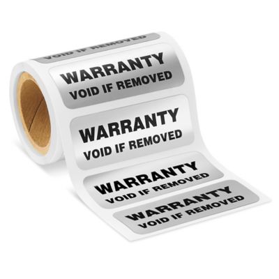 500 Warranty Protection Void Label Sticker Barcode serial number ,Security  Label