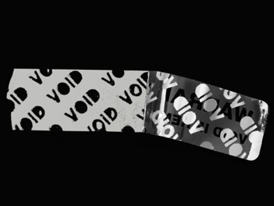 Tamper Evident Labels - 