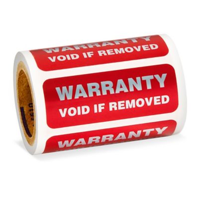 Tamper Evident Labels - 