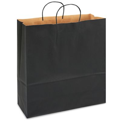 Kraft Tinted Color Shopping Bags - 18 x 7 x 18 3/4