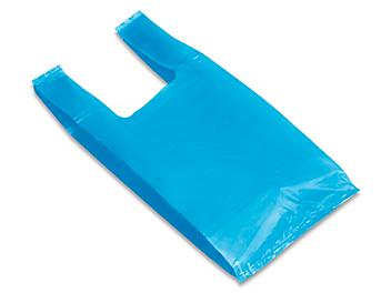 T-Shirt Bags - 7 x 5 x 16", Blue S-13149BLU