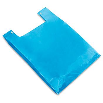 T-Shirt Bags - 18 x 10 x 30", Blue S-13150BLU