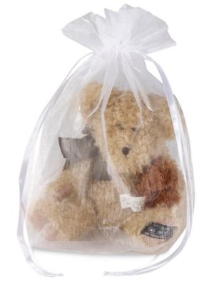  Organza Fabric Bags - 10 x 12"
