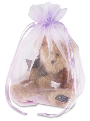 Organza Fabric Bags - 10 x 12", Lavender S-13169LAV