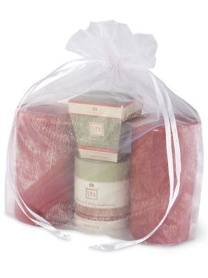  Organza Fabric Bags - 12 x 14"