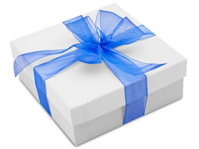 Organza Ribbon - 1 1/2" x 100 yds, Blue S-13171BLU