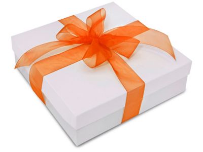 Organza Ribbon - 1 1/2" x 100 yds, Orange S-13171O