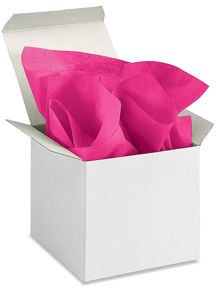 Tissue Paper Sheets - 15 x 20, Bright Pink S-13177BTPNK - Uline
