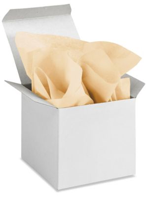 Tissue Paper Sheets - 15 x 20, Metallic Gold S-22253GOLD - Uline