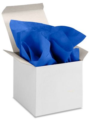 Tissue Paper Sheets - 15 x 20, Royal Blue S-13177ROY - Uline