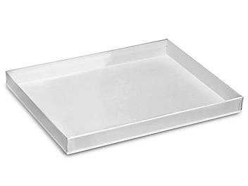 Clear Lid Boxes with White Base - 11 1/4 x 8 3/4 x 1" S-13199