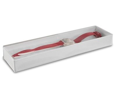 Clear Top Jewelry Boxes - 8 x 2 x 7/8" S-13206