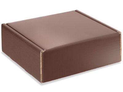 Colored Mailers - 8 x 8 x 3", Chocolate S-13215CHOC
