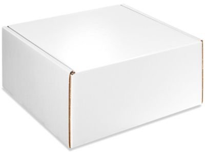 Colored Mailers - 10 x 10 x 5", White Gloss S-13216W