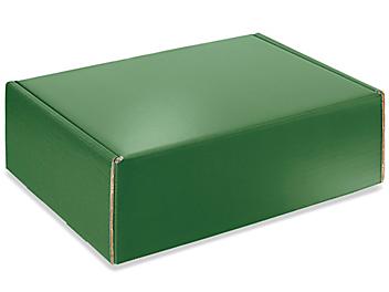 Colored Mailers - 12 1/8 x 9 1/4 x 4", Green S-13217G