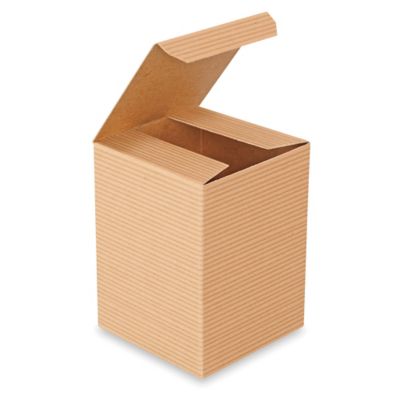 Cajas de aglomerado, regalo, kraft, 3 x 3 x 3  para $51.75 En línea