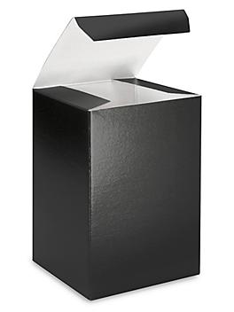 Gift Boxes - 4 x 4 x 6", Black Gloss S-13229