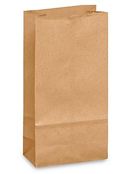 Paper Grocery Bags - 3 x 1 7/8 x 5 7/8", #1/2, Kraft S-13236