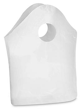 Gusseted Take-Out Bags - 1.2 Mil, 12 x 13 x 5", White S-13253