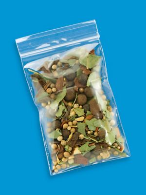 Reclosable Polypropylene Bags - 2 Mil, 2 x 3" S-13263