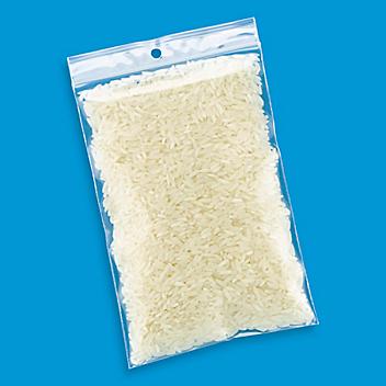 Reclosable Polypropylene Bags - 4 Mil, 4 x 6" S-13265