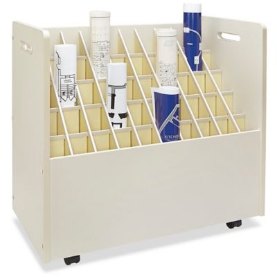 Mobile Roll File - 50 Compartment S-13283
