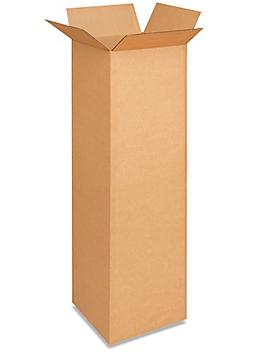12 x 12 x 48" 275 lb Double Wall Corrugated Boxes S-13295