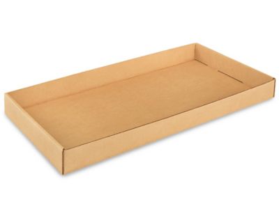Corrugated Trays - Kraft, 24 x 12 x 2" S-13341