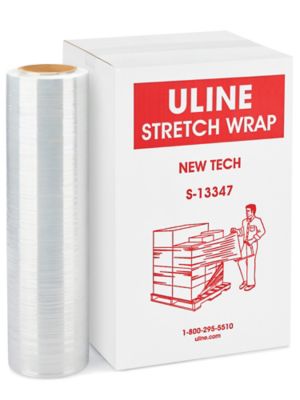 New Tech Stretch Film - 47 gauge, 17.5" x 1,500' S-13347