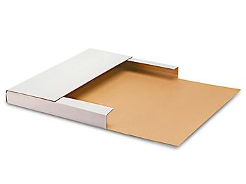 24 x 18 x 2" White Easy-Fold Mailers S-13354