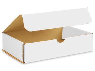 8 x 6 x 2" White Indestructo Mailers S-13363