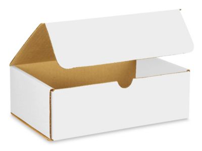 9 x 6 x 3" White Indestructo Mailers S-13368