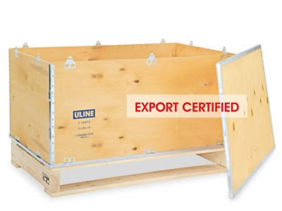 Wood Crate - 36 x 22 x 22" with Pallet S-13372