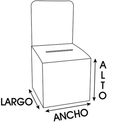 Caja Con Llave Exacompta - Ref. 89358D - 1 Urna Con Tapa Cerrada Con Llave, Para Boletos, Boletos, Caja De Ideas, Donaciones, Con Cartel A6, Acru00edlico Transparente - Tamau00f1o Urnas De Metacrilato