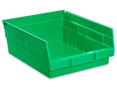 Plastic Shelf Bins - 8 1/2 x 12 x 4 S-13398 - Uline